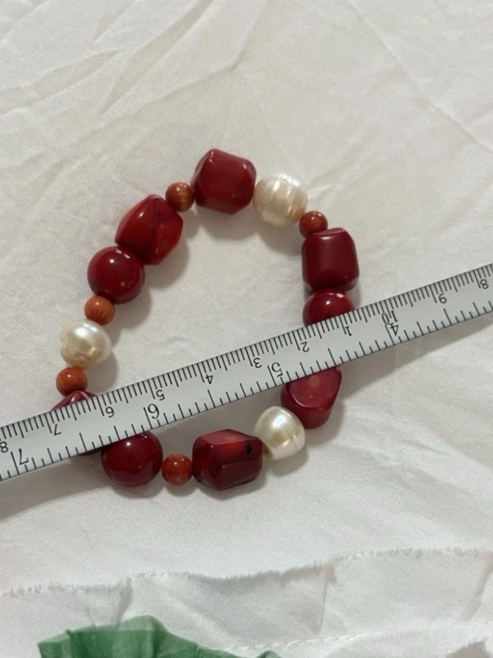 Natural Reds Gemstone Bracelet from Barbados~ Sandals Resort, Jewelry Store NEW